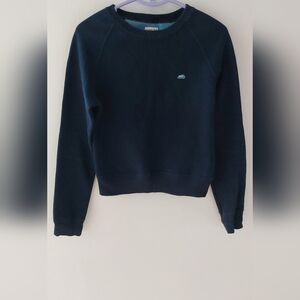Roots dark blue sweatshirt for women